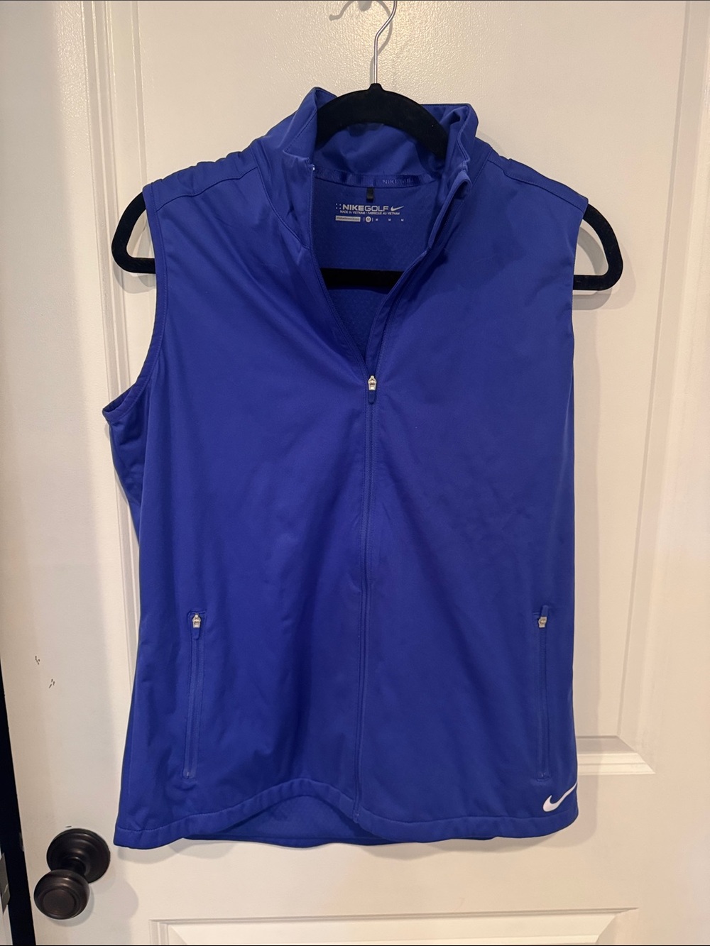 Nike Women's Royal Blue Sleeveless Athletic Vest